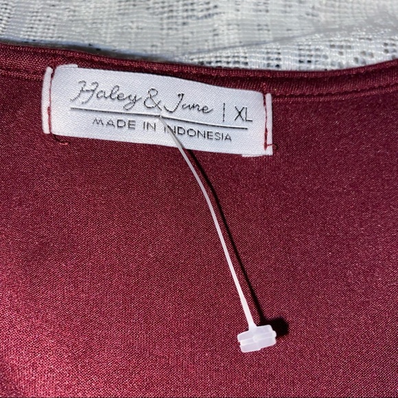 Haley & June Crop top. Size Extra Large - Picture 4 of 6